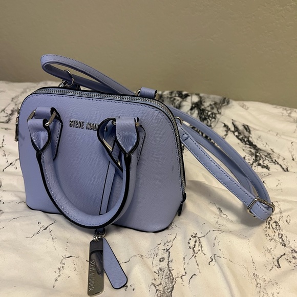 Steve Madden handbags pastel blue, purple, and black - Picture 5 of 6